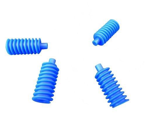 Ajax Scientific Plastic Gear Worm, 1.3cm Diameter x 3.3cm Length, Large, Blue