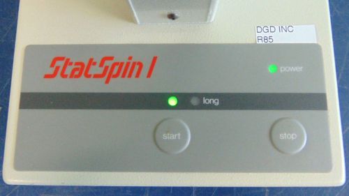 Statspin 1 SS01 110-120 VAC 50/60 Hz 35 Watts With RT12a Rotor R85