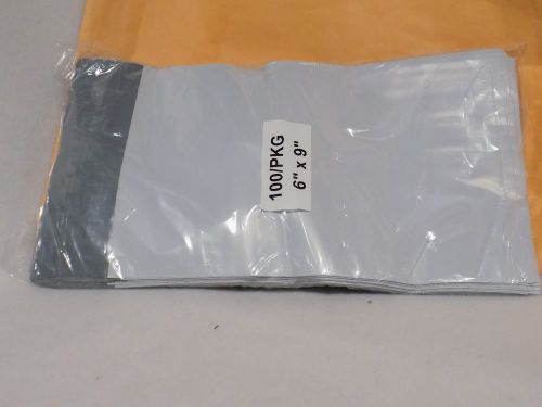 6x9 100 privacy shield bags poly mailers envelopes shipping self seal 6 x 9 for sale