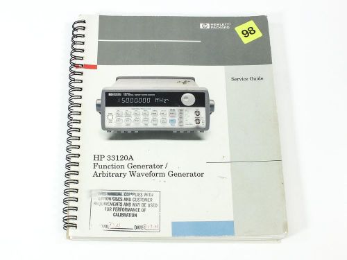 HP 33120A Function Generator/Arbitrary Waveform Generator Service Guide