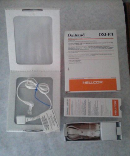 OxiBand OXI-P/I REUSABLE Pediatric / Infant Oxygen Transducer + 50 wraps New