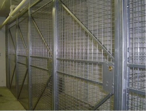 WIRE PANELS NEW WAREHOUSE WIRE SECURITY CAGES, WIRE FENCING ENCLOSURES CALL