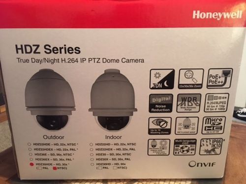 NIB Honeywell HDZ30HDE PTZ Dome IP Outdoor Security Day/Night Camera