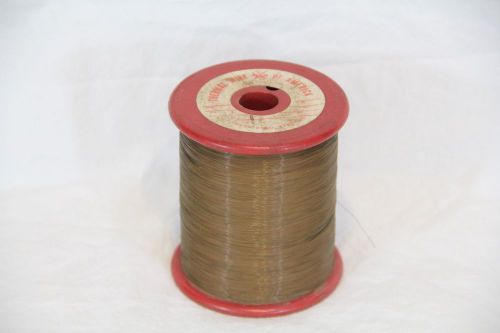 33 awg gauge magnet wire, 2.8 pound spool - brown thermal / enamel coating ? for sale