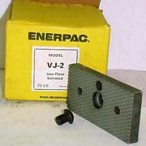 Enerpac Hydraulic Vise Jaw Plates  VJ-2  Set of 2 NEW
