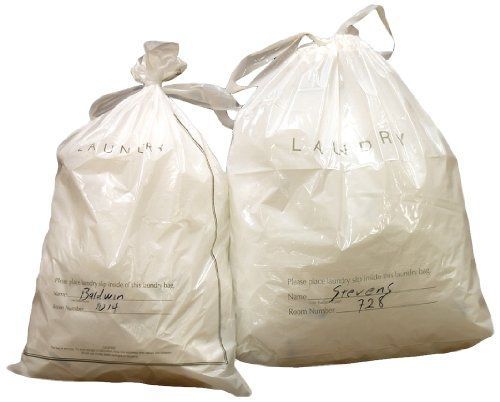 Elkay Plastics TPS-690-003 0.85 mil Hotel Laundry Bag with Tear Tie Closure, 14&#034;