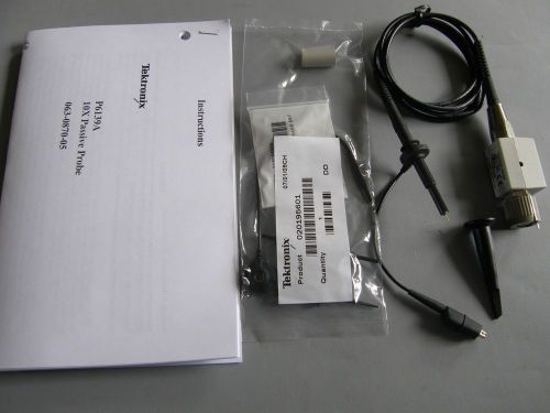TEKTRONIX P6139A VOLTAGE PROBE (Manual+ accessories &amp; tested)