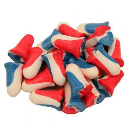 Howard Leight R-01891 USA Shooters Earplugs Red/White/Blue Package Of 10 Pairs