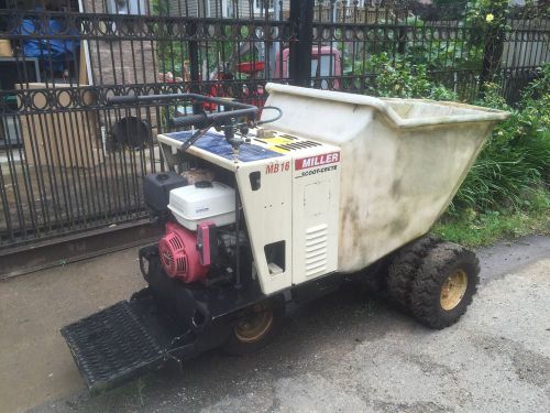 Miller concrete buggy mb-16 for sale