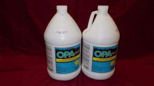 (2) NEW METRICIDE OPA PLUS DISINFECTANT MEDICAL DEVICE REPROCESSING EXP. 2017