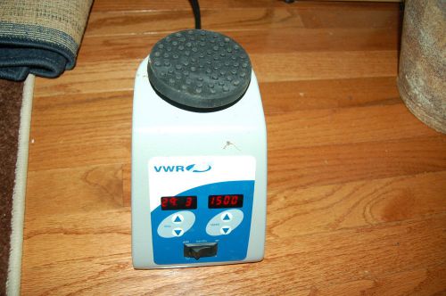 Vwr genie 2 vortexer vortex shaker mixer used lab   rotator  touch digital for sale