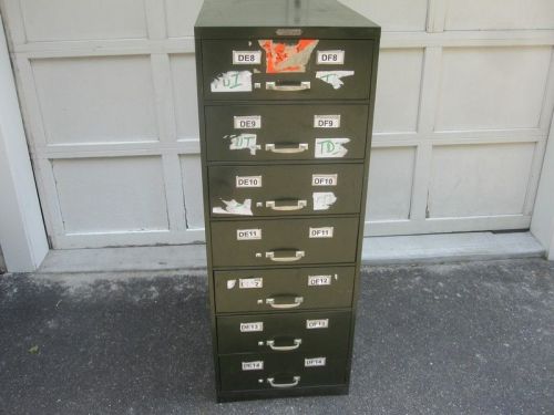 Metal drawer parts bin organizer storage tool cabinet heavy duty lista vidamar for sale