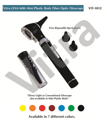 Vitra LINA 600: Mini Plastic Body Fiber Optic Otoscope