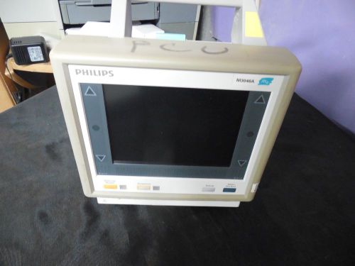 Philips agilent m3046a m4 color multi-parameter patient monitor portable health for sale