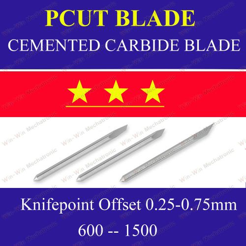 3x HQ 30° Cemented Carbide Blades for PCUT KingCut Cutting Cutter Vinyl Plotter