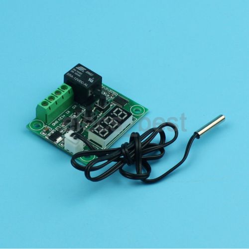 12V DC Digital Thermostat Temperature Control Switch with Waterproof sensor