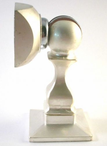 Mx-4 silver / bright chrome *magnetic* door stop holder commercial grade quality for sale