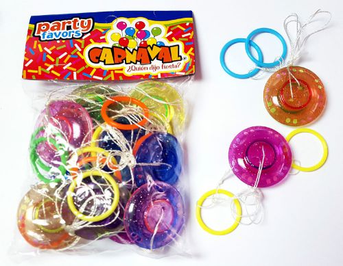 12 pcs Pull String Yoyo Pulling Whistle Pinata Filler Lucky Prize Birthday Party