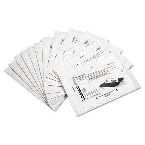 Shredder Lubricant Sheets, 8 1/2” x 5 1/2”, 24 per Pack