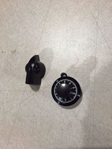 Black Cap Potentiometer Rotary Knob Shaft Hole 6mm Volume Control Counting