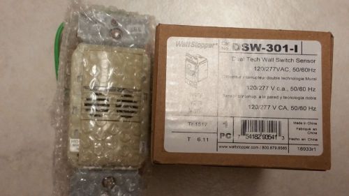 Wattstopper DSW-301-I  Ivory Dual Tech Wall Switch Occupancy Sensor NEW