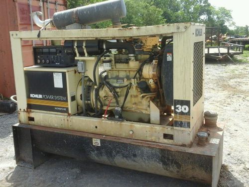 Kohler 35 kw john deere diesel generator for sale