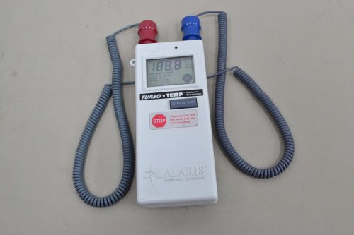 IVAC Alaris TURBO TEMP Electronic Thermometer w/ Pulse Timer (11316)