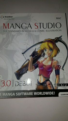 Manga Studio 3.0 Debut Software (Macintosh Version)