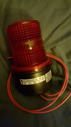 Federal Signal LP3S-120A, Warning Light, Red, Streamline