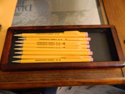 Pencil/Pen Tray with 9 Papermate Sharpwriter #2 Pencils
