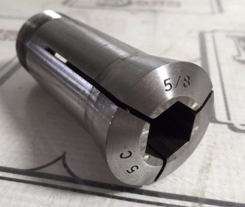 PRECISION 5/8&#034; HEX 5C COLLET FOR LATHE MILL MACHINIST