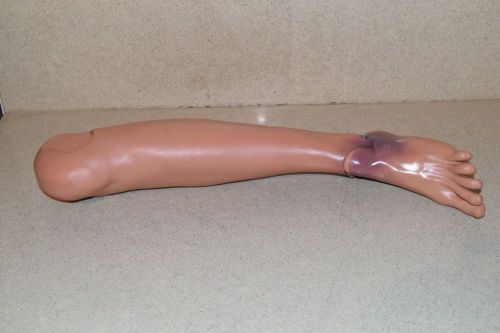ADULT MANIKIN LEG (LEFT) WITH ANKLE INJURIES - TRAINING / TRIAGE (EF1)