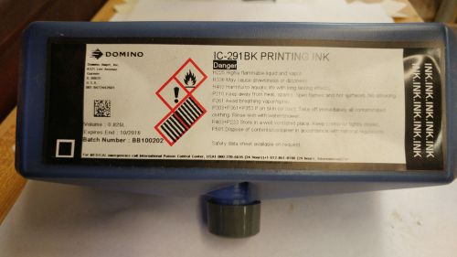 ic291BK Domino Amjet replacement printing ink CIJ coder Fluids