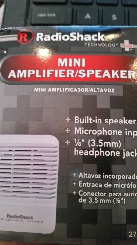 Radio Shack Mini Amplifier Speaker (2771008) Brand New Lot of 25 Amps