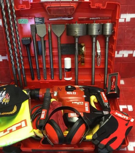 HILTI TE 60, L@@K, EXCELLENT CONDITION, HARD CASE, FREE EXTRAS, FAST SHIPPING