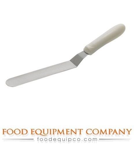Winco TWPO-7 Offset Spatula 6.5&#034; x 1-5/16&#034;, stainless steel blade  - Case of 144