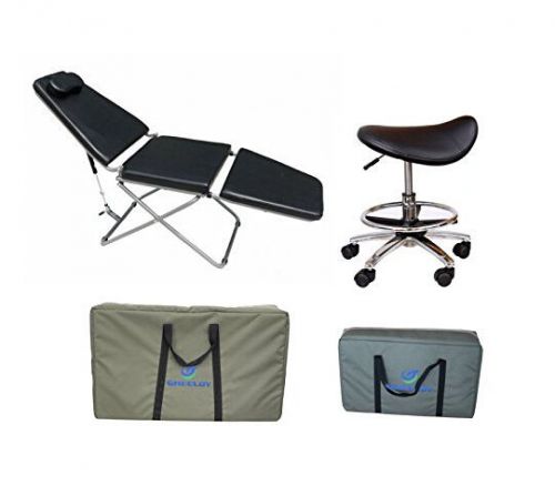 Dental Portable Foldable Chair with Nylon Bag&amp; Doctor&#039;s Chair with its Bag New