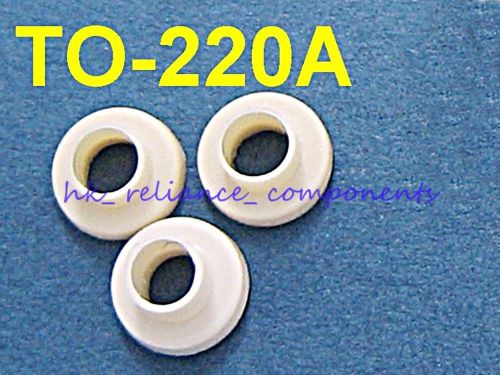 50x TO-220A Plastic Bushings Insulation Washers for Transistor Heatsink