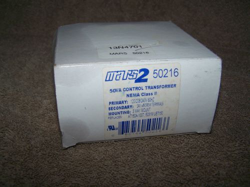 New in box mars hvac 50216 control transformer for sale