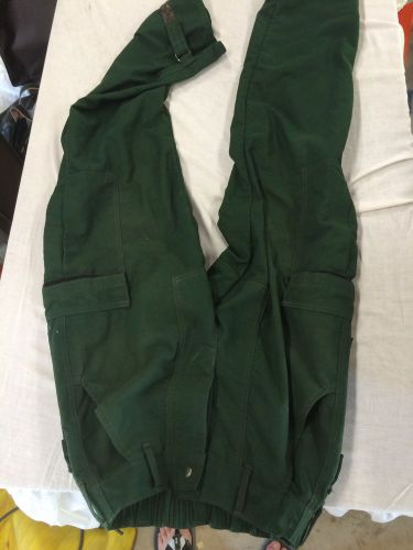 Genuine Crew Boss Green Nomex Brush Pants Small/34