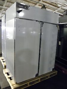 New delfield gcr2s two door 46 cu ft reach in storage refrigerator cooler for sale