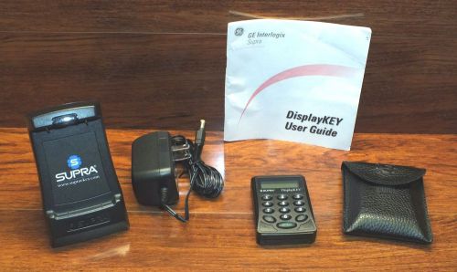 GE Supra Inerlogix DisplayKey With Charger Bundle For Real Estate Use **READ**