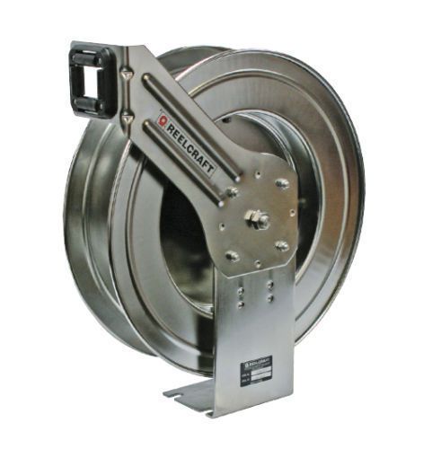 Reelcraft lc607 ols 3/8&#034; x 70ft. stainless steel retractable reel - no hose for sale