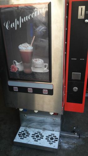 Karma 456 Triple Dispenser Cappuccino Machine Coin Op