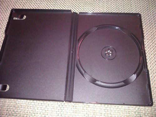 ***new - 100 dvd standard 14 - black dvd cases - dvd-100  new **** for sale