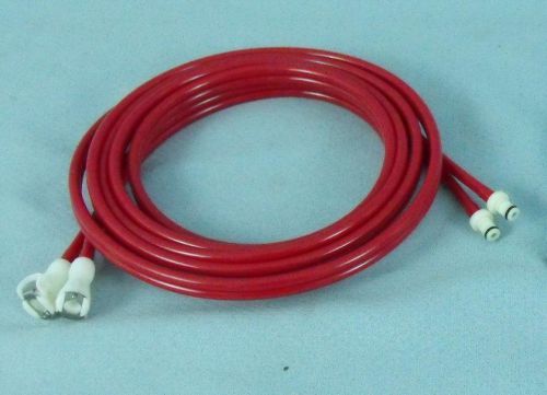 NEW Zimmer ATS 2000 Style Tourniquet System RED Dual Twin Hose Tubing 10&#039;