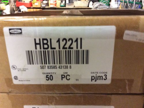 Hubbell Hbl1221 I Ivory Super Specification Heavy Duty Switchs Lot Of 10
