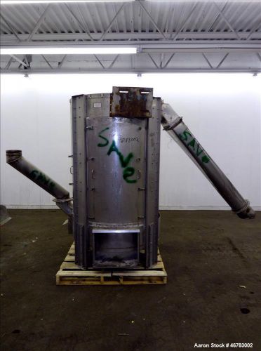 Used- Carter Day Spin-Away Spin Dryer, 304 Stainless Steel. Approximate 32” diam