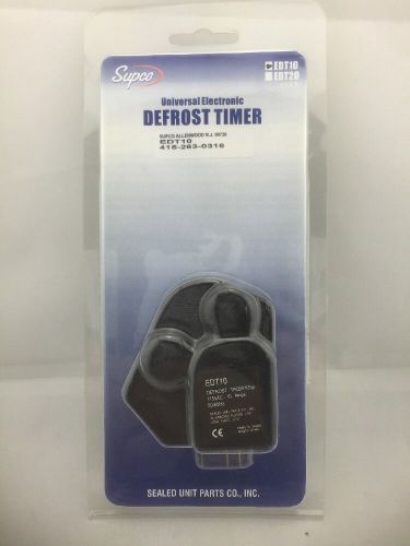 NEW Supco EDT10 Electronic Defrost Timer