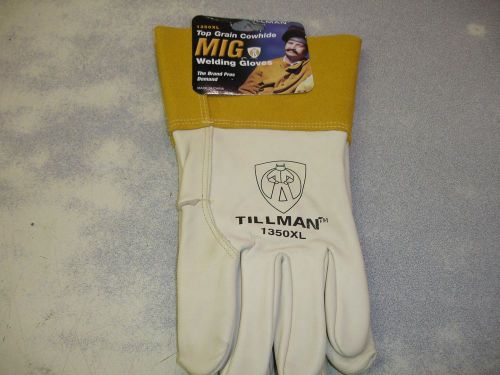 Tillman 1350xl mig welding gloves extra large top grain cowhide for sale